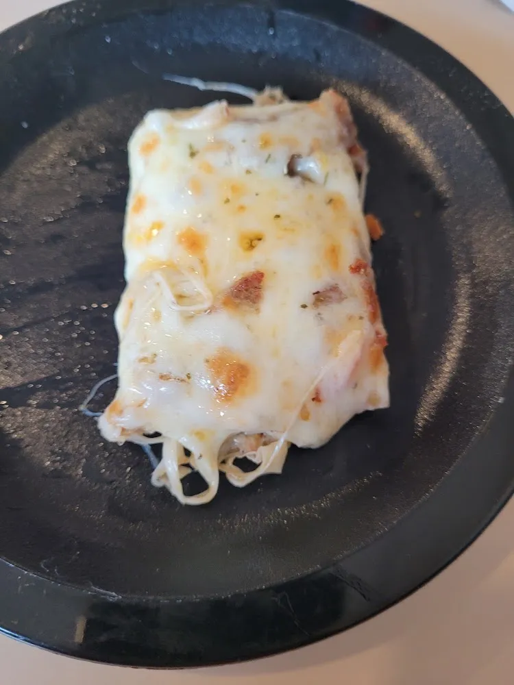 Cheese Pepperoni and Sausage Pizza